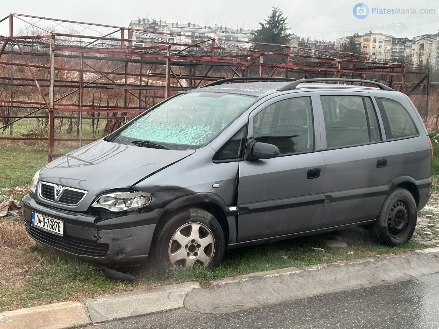 04-D-76876, Vauxhall Zafira 1st gen (A; T98), 1999–2005