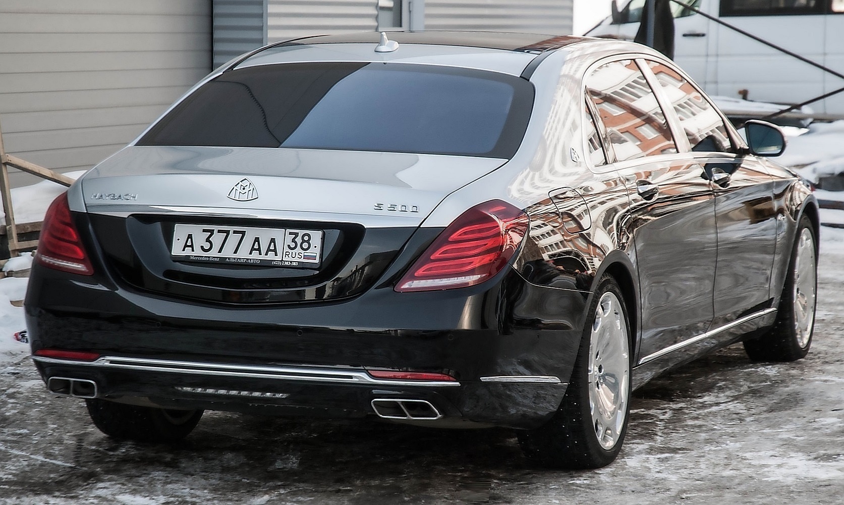 а 377 аа 38, Mercedes-Benz S-Klasse Maybach, 8th gen Sedan (X222), 2015–2020