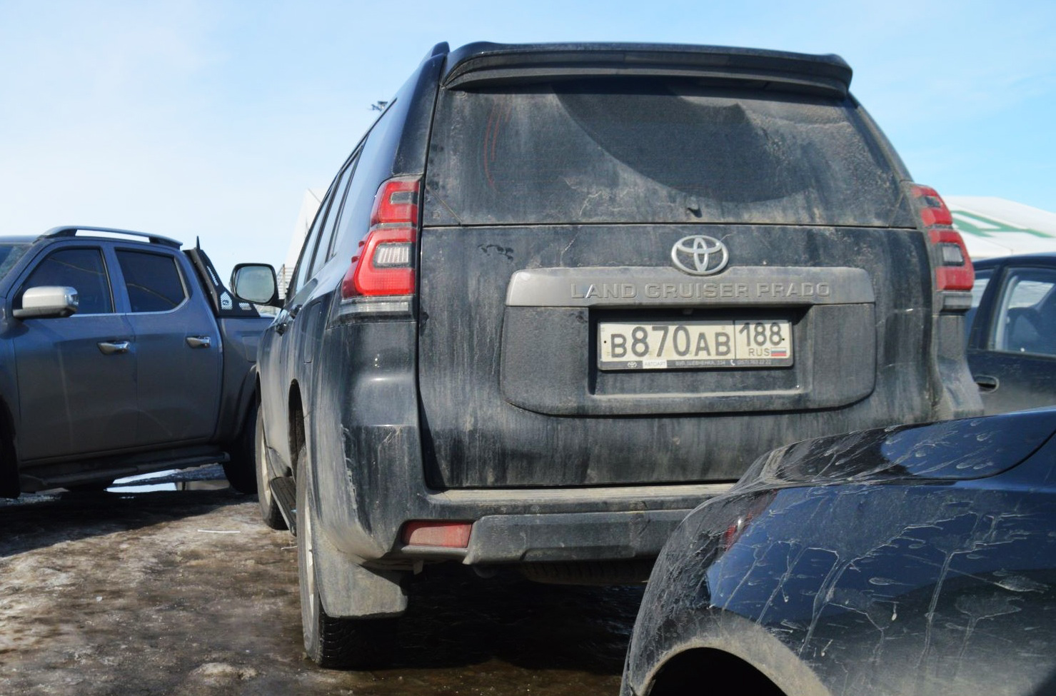 в 870 ав 188, Toyota Land Cruiser Prado 4th gen 5-door SUV (J150), 2nd facelift, 2017–2023