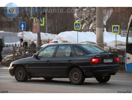 н697кт790, Ford Escort
