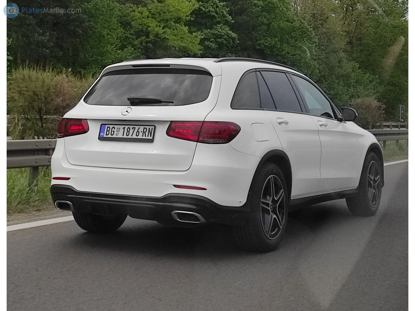 BG 1876-RN, Mercedes-Benz GLC-Klasse 1st gen SUV (X253), facelift, 2019–2022