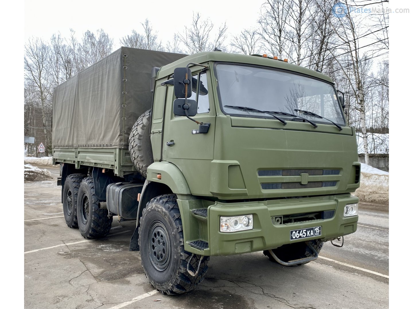 0645 ка 15, KamAZ 5350 5350, 2003–