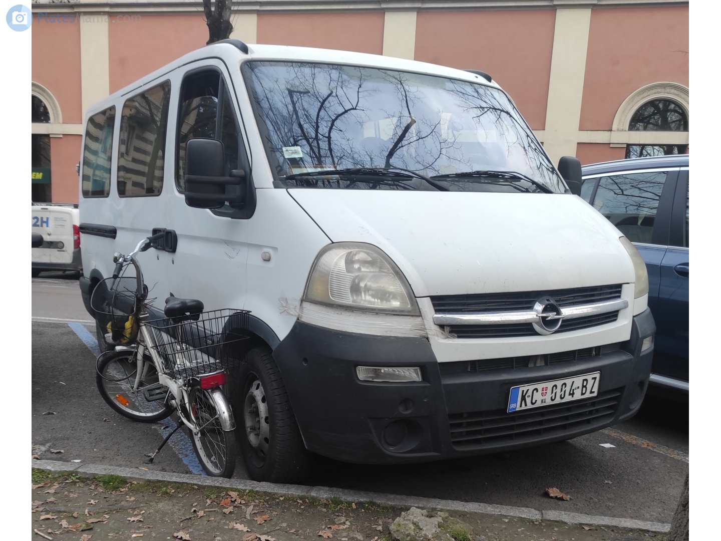 KC 004-BZ, Opel Movano 1st gen Van (A; X70), facelift, 2003–2010