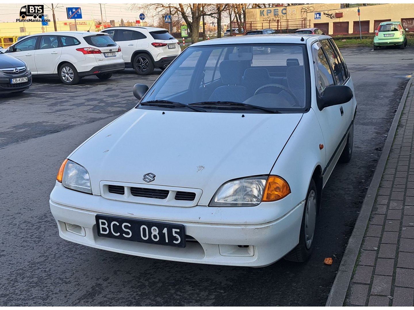 BCS 0815, Suzuki Swift 2nd gen 5-door Hatch (SF), facelift, 1996–2004