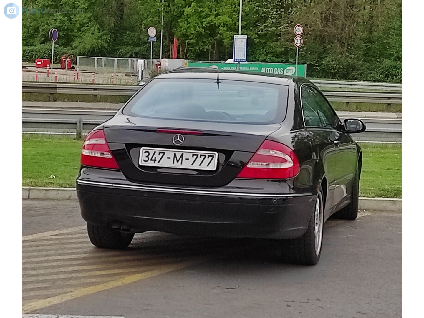 347-M-777, Mercedes-Benz CLK-Klasse 2nd gen Сoupé (C209), 2002–2009