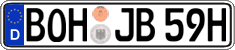 German license plate, Plates for oldtimers (type 