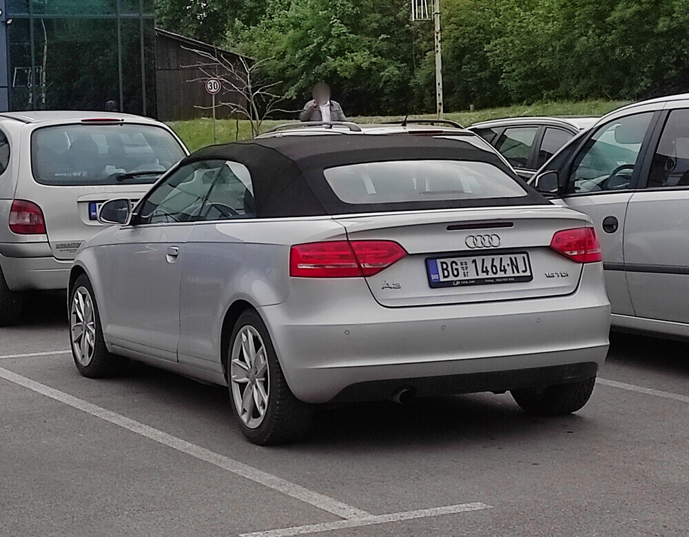 BG 1464-NJ, Audi A3 2nd gen Cabriolet (8P7), 2008–2012