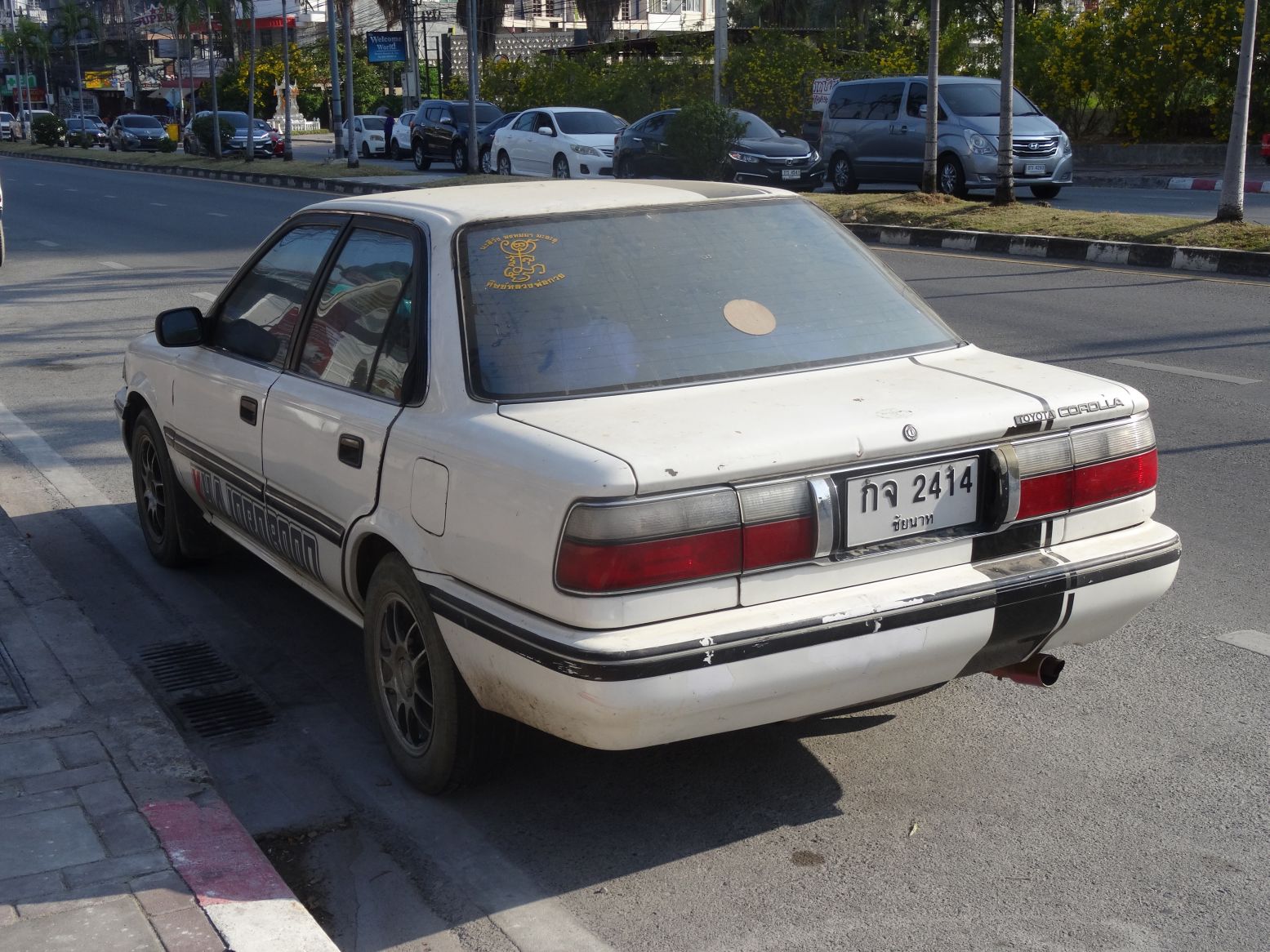 กจ 2414, Toyota Corolla 6th gen Sedan (E90), 1987–1992