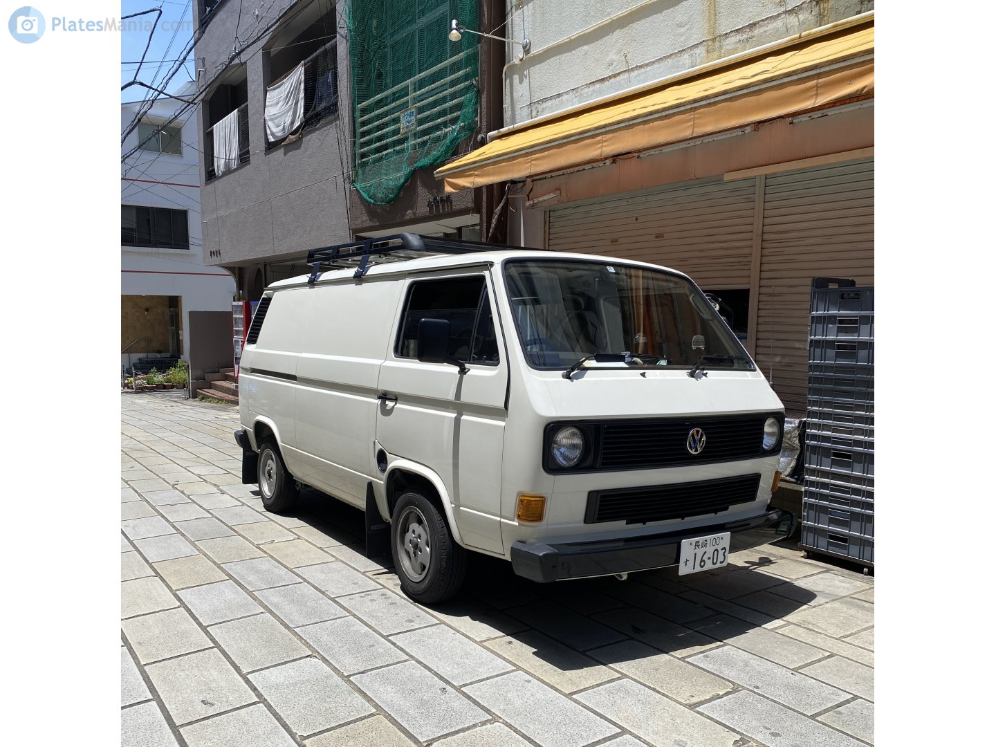 長崎 100 す 1603, Volkswagen Transporter 3rd gen Van (T3), 1979–1992