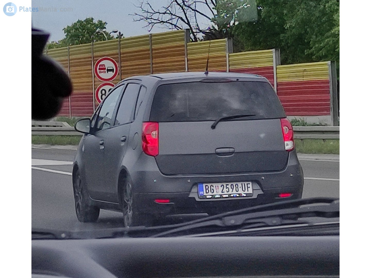 BG 2598-UF, Mitsubishi Colt 8th gen 5-door Hatch (Z30), facelift, 2008–2012