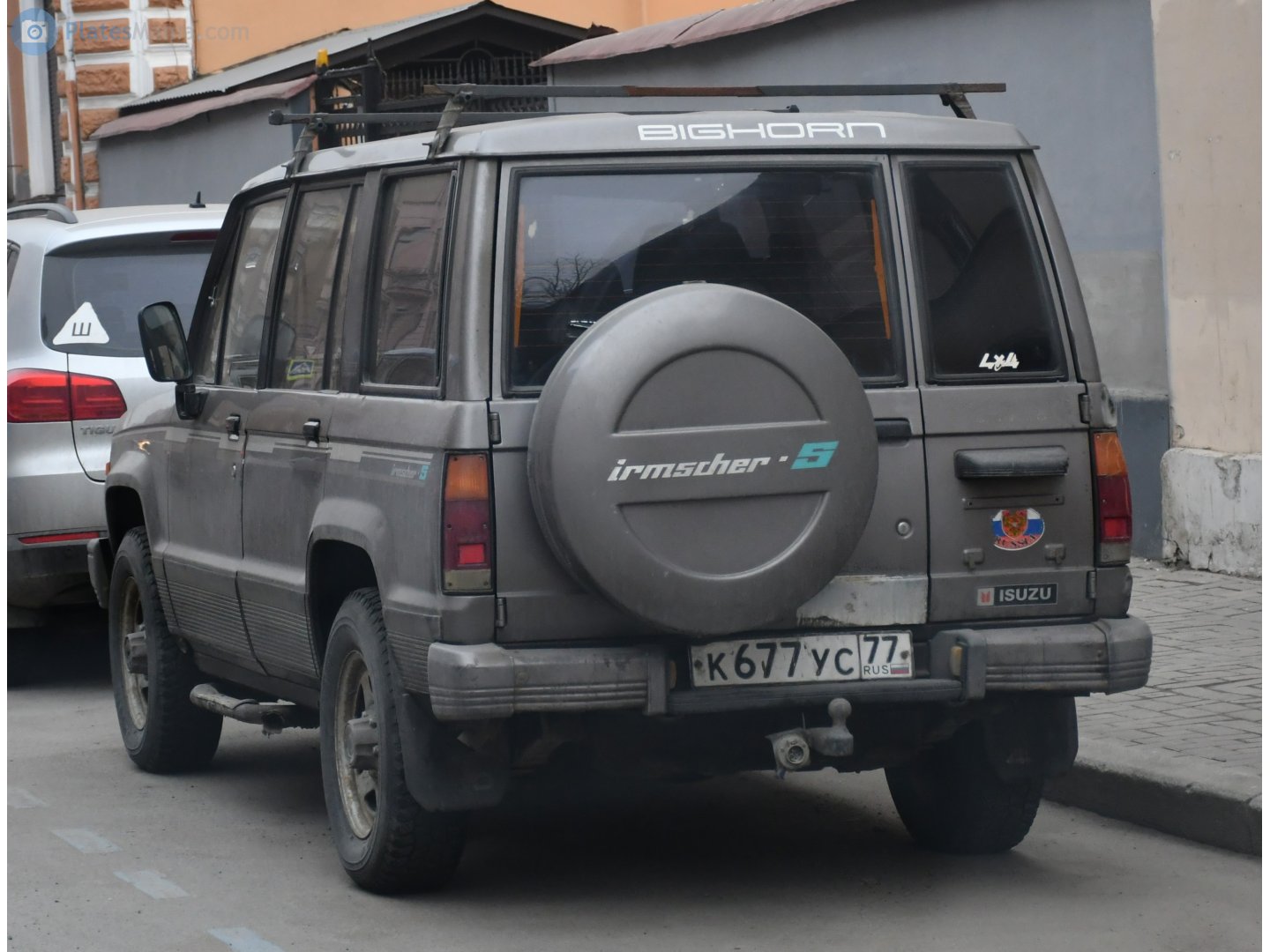 к 677 ус 77, Isuzu Bighorn 1st gen Wagon SUV, facelift, 1987–1991