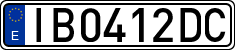 License plates of Spain, 1971 year series