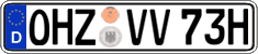 German license plate, Plates for oldtimers (type 