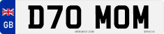 License plate of the United Kingdom, 1983 year system