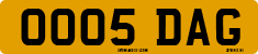 License plate of the United Kingdom, 2001 year system
