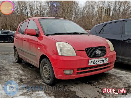 е888хм77, Kia Picanto