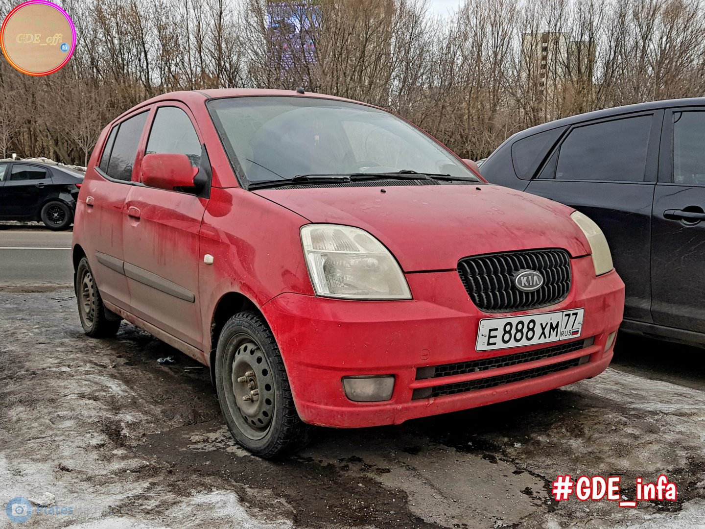 е 888 хм 77, Kia Picanto 1st gen (SA), facelift, 2007–2011