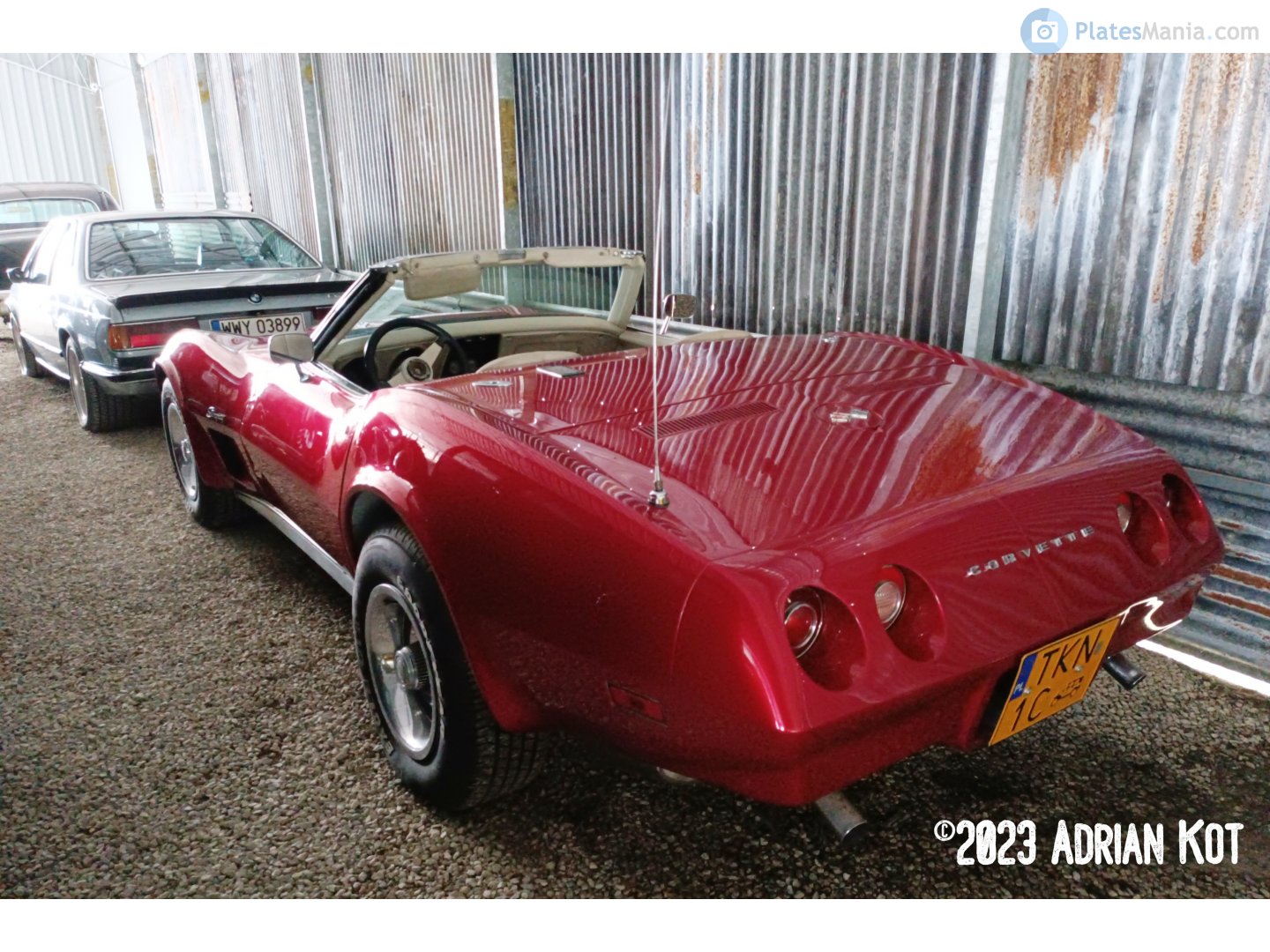 TKN 1C, Chevrolet Corvette 3rd gen Convertible (C3; 67), 1st facelift, 1973–1975