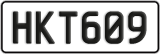 License plate of New Zealand, ABC1(23)
