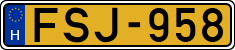 license plates of Hungary, Commercial vehicles (1990)