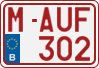 License plate of Belgium, Regular plates (2010)