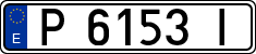 License plates of Spain, 1971 year series