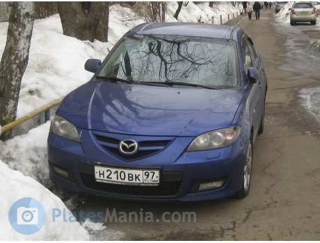 н210вк97, Mazda 3