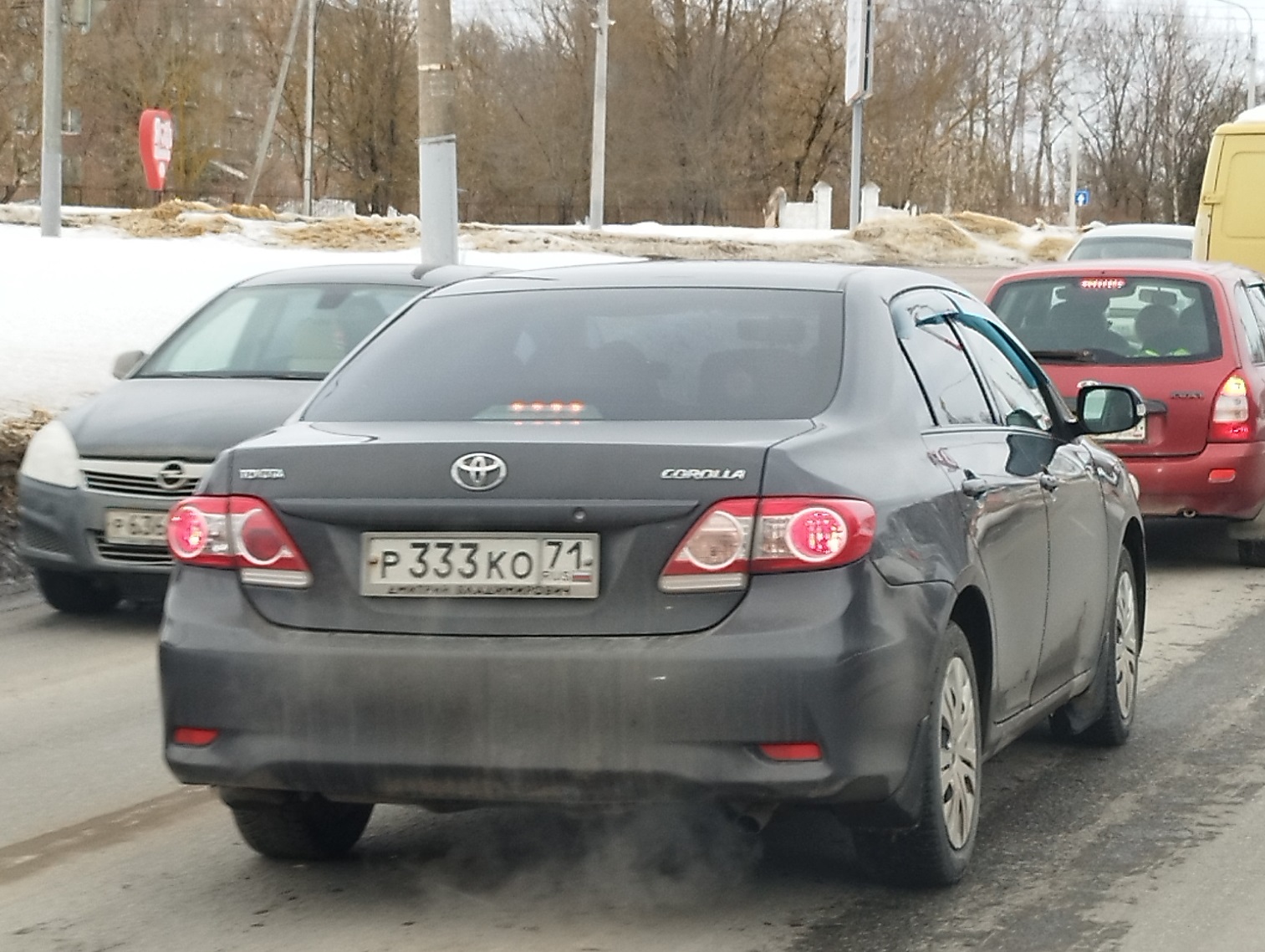 р 333 ко 71, Toyota Corolla 10th gen (Altis) Sedan (E140/E150), 2006–2013 (–2020 for ZA-market)