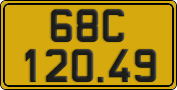 License plate of Vietnam, Commercial vehicles