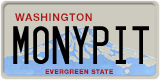 Washington, Vanity Plates
