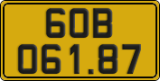 License plate of Vietnam, Commercial vehicles