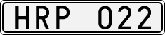 License plate of Sweden, Regular plates