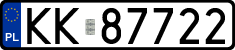 License plates of Poland, Regular car plates