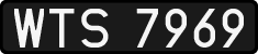 License plates of Poland, 1976 year system
