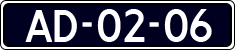 License plate of the Netherlands, Cars