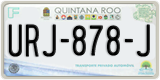Quintana Roo, Cars (AAA-000-A)