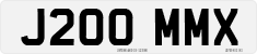License plate of the United Kingdom, 1983 year system
