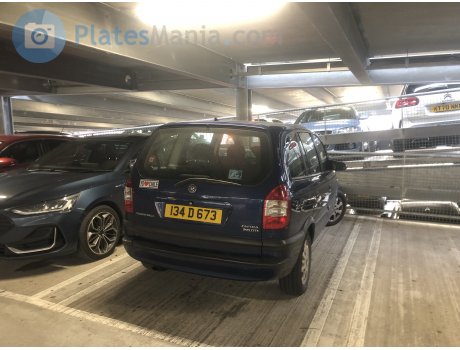 134 D 673, Vauxhall Zafira