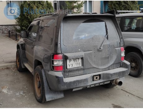 р957ух198, Mitsubishi Pajero Evolution