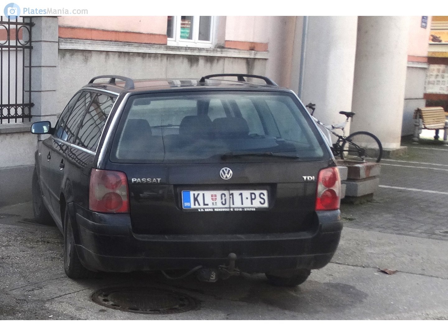 KL 011-PS, Volkswagen Passat 5th gen Variant (B5.5; 3BG), facelift, 2000–2005