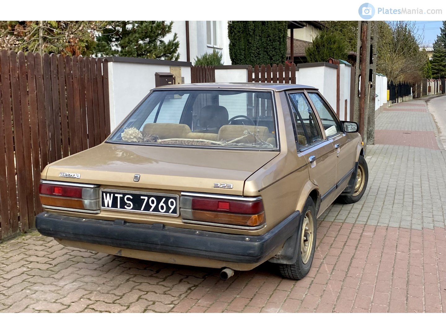 WTS 7969, Mazda 323 2nd gen Sedan (BD), 1980–1986