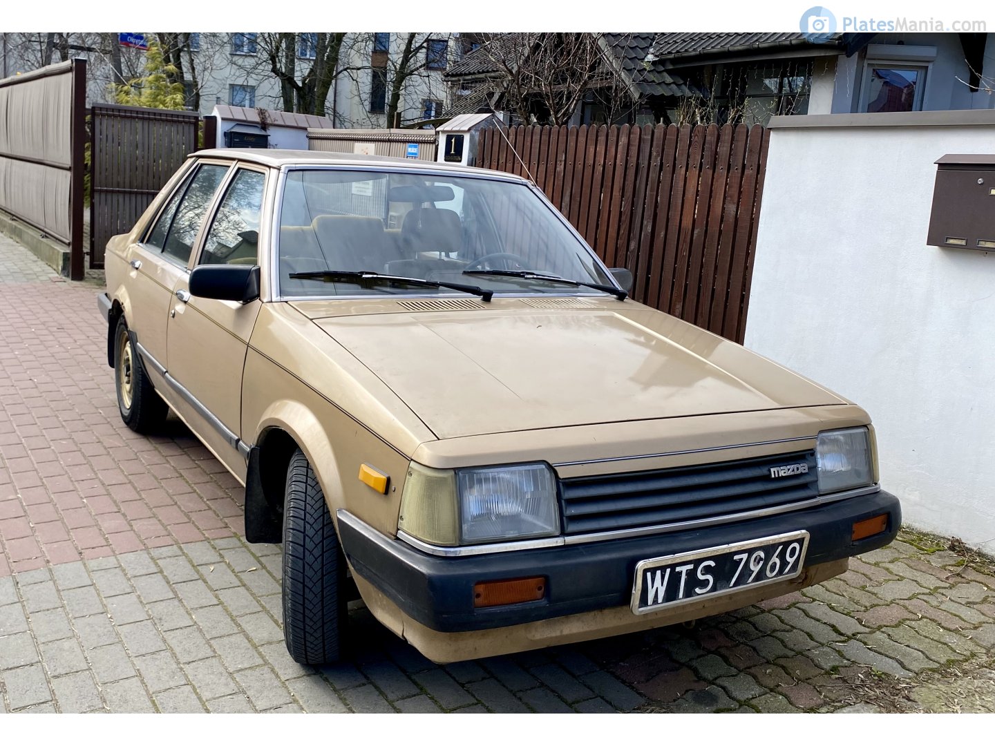 WTS 7969, Mazda 323 2nd gen Sedan (BD), 1980–1986