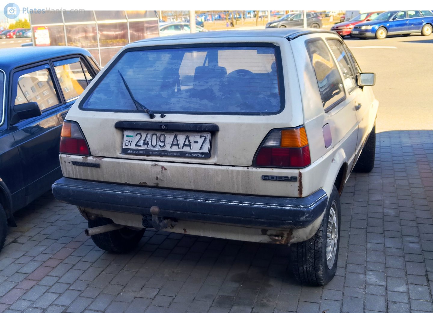 2409 AA-7, Volkswagen Golf 2nd gen 3-door Hatch (19/1G), 1983–1992