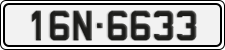 License plate of Vietnam, Cars