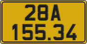 License plate of Vietnam, Commercial vehicles