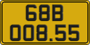 License plate of Vietnam, Commercial vehicles