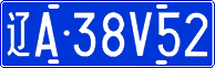 License plate of China, Cars
