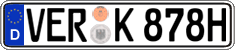 German license plate, Plates for oldtimers (type 