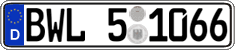 German license plate, Regional authorities