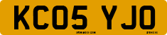 License plate of the United Kingdom, 2001 year system